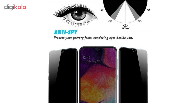 محافظ صفحه نمایش حریم شخصی هورس مدل PPS مناسب برای گوشی موبایل سامسونگ Galaxy M30 بسته دو عددی