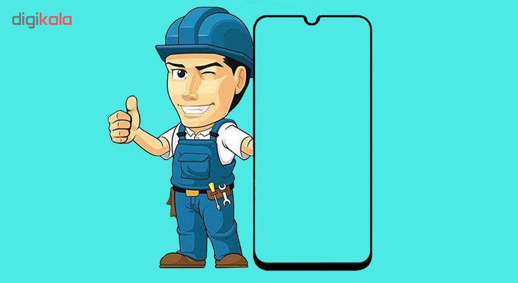 محافظ صفحه نمایش 5D مدل FGSP مناسب برای گوشی موبایل سامسونگ Galaxy M30