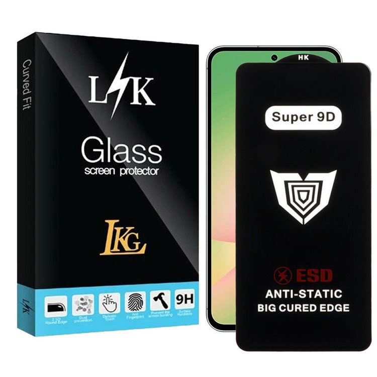 محافظ صفحه نمایش ال کا جی مدل Super 9D مناسب برای گوشی موبایل سامسونگ Galaxy A56 5G