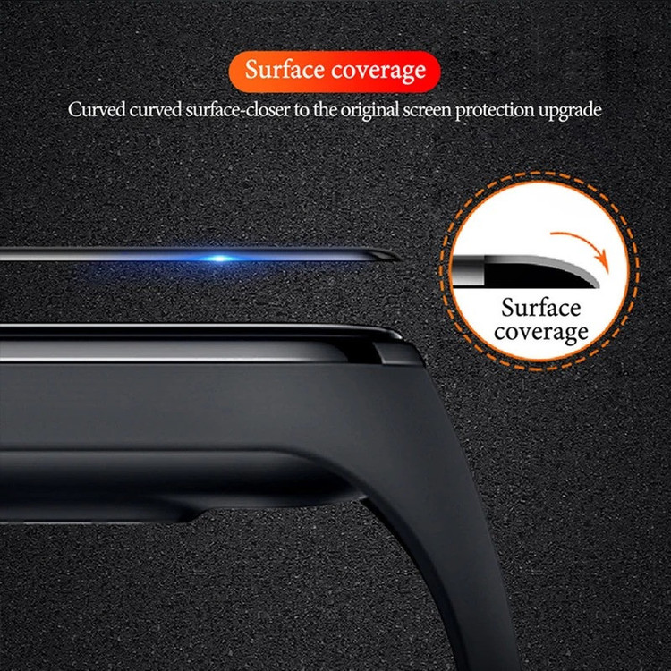 محافظ صفحه نمایش ال کا جی مدل PMMA مناسب برای ساعت هوشمند شیائومی Mi Band 7 / Mi Band 8