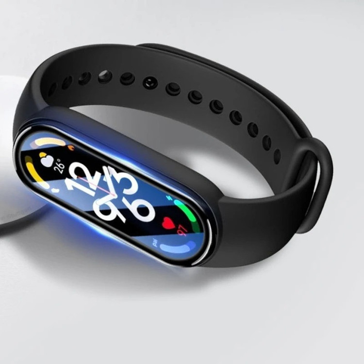 محافظ صفحه نمایش ال کا جی مدل PMMA مناسب برای ساعت هوشمند شیائومی Mi Band 7 / Mi Band 8