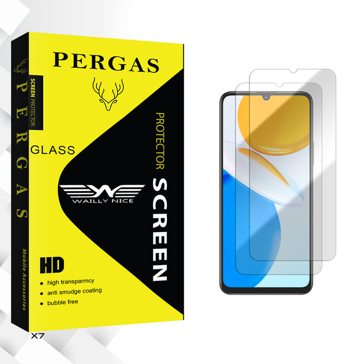 محافظ صفحه نمایش شیشه ای وایلی نایس مدل Pergas GlassMIX2106 مناسب برای گوشی موبایل آنر X7 بسته دو عددی