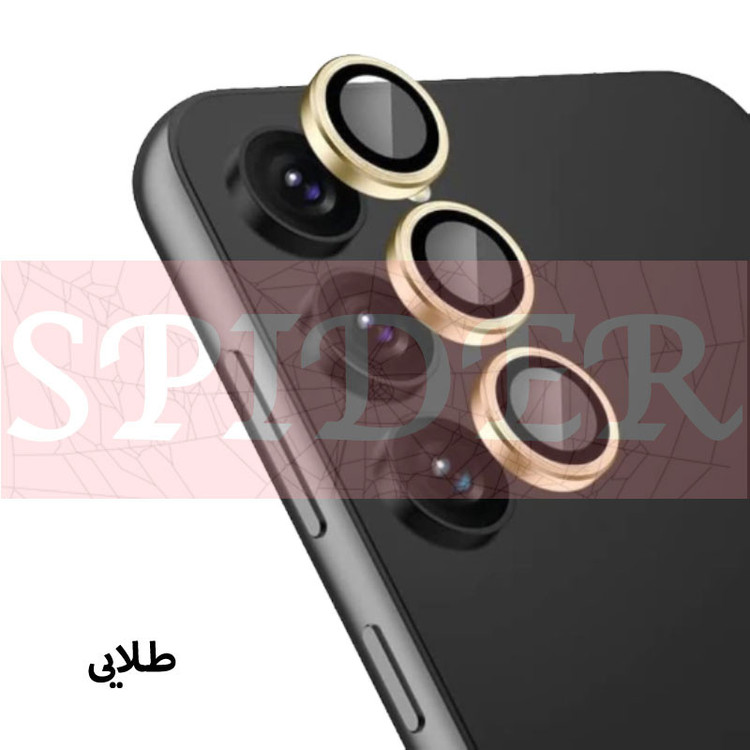 محافظ لنز دوربین اسپایدر مدل Ring Metal مناسب برای گوشی موبایل سامسونگ Galaxy A55
