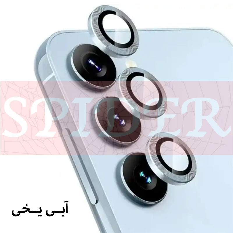 محافظ لنز دوربین اسپایدر مدل Ring Metal مناسب برای گوشی موبایل سامسونگ Galaxy A55