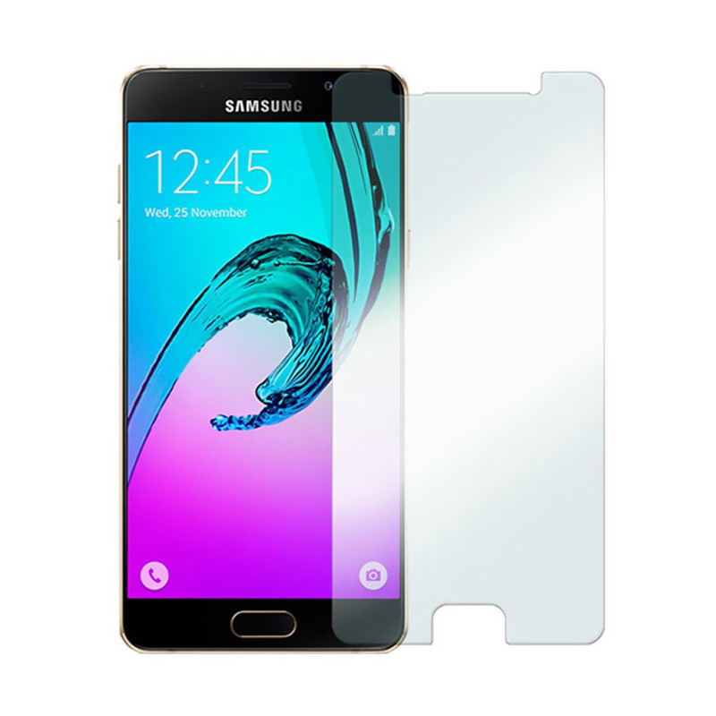 محافظ صفحه نمایش شیشه ای مدل Tempered مناسب برای گوشی موبایل سامسونگ Galaxy A3 2016