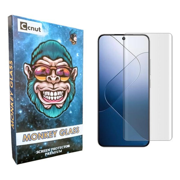 محافظ صفحه نمایش کوکونات مدل mnk UV_NEW مناسب برای گوشی موبایل شیائومی 14 Pro