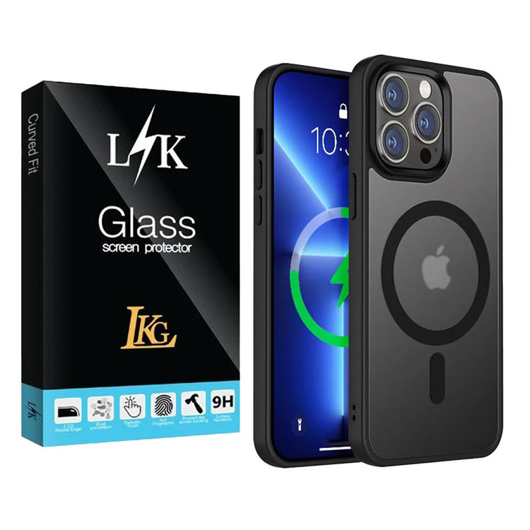 کاور ال کا جی مدل مگسیف مناسب برای گوشی موبایل اپل iPhone 12 Pro Max