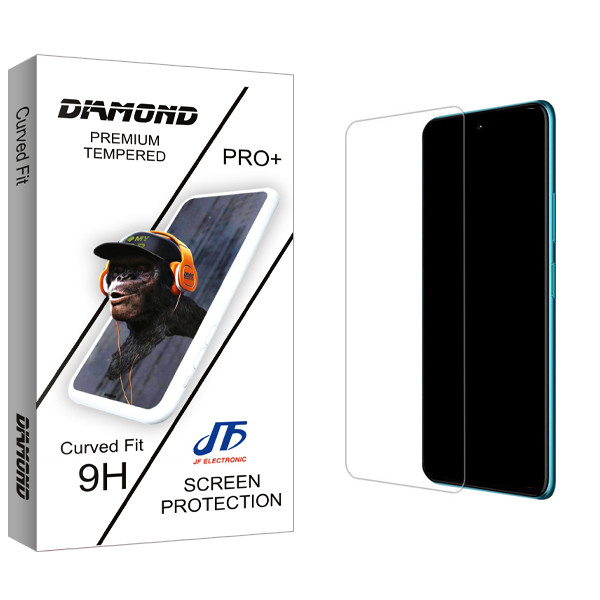 محافظ صفحه نمایش شیشه ای جی اف مدل Diamond Glass MIX مناسب برای گوشی موبایل شیائومی Poco X3 \ X3 Pro \ X3 GT \ X3 NFC \ X3 5G \ F3 5G \ F3