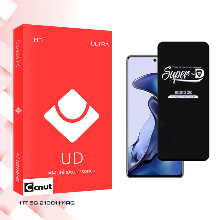محافظ صفحه نمایش شیشه ای کوکونات مدل UD Ultra SuperD مناسب برای گوشی موبایل شیائومی 11T 5G 21081111RG