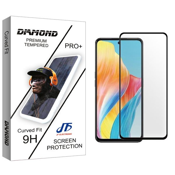محافظ صفحه نمایش شیشه ای جی اف مدل Diamond مناسب برای گوشی موبایل اوپو A98