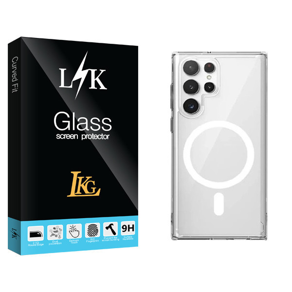 کاور ال کا جی مدل magesafes Hard LKK مناسب برای گوشی موبایل سامسونگ Galaxy S25 Ultra
