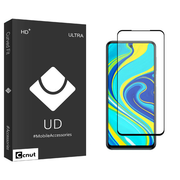 محافظ صفحه نمایش سرامیکی کوکونات مدل UD Black مناسب برای گوشی موبایل شیائومی Redmi Note 9 Pro