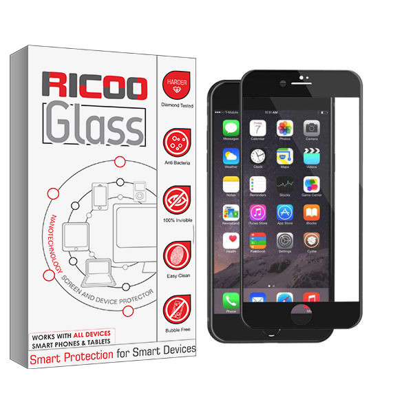 محافظ صفحه نمایش سرامیکی ریکوو مدل +HD مناسب برای گوشی موبایل اپل Iphone 6 / 6s plus
