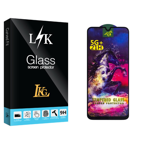محافظ صفحه نمایش شیشه ای ال کا جی مدل LK HORSE مناسب برای گوشی موبایل شیائومی Redmi 9c