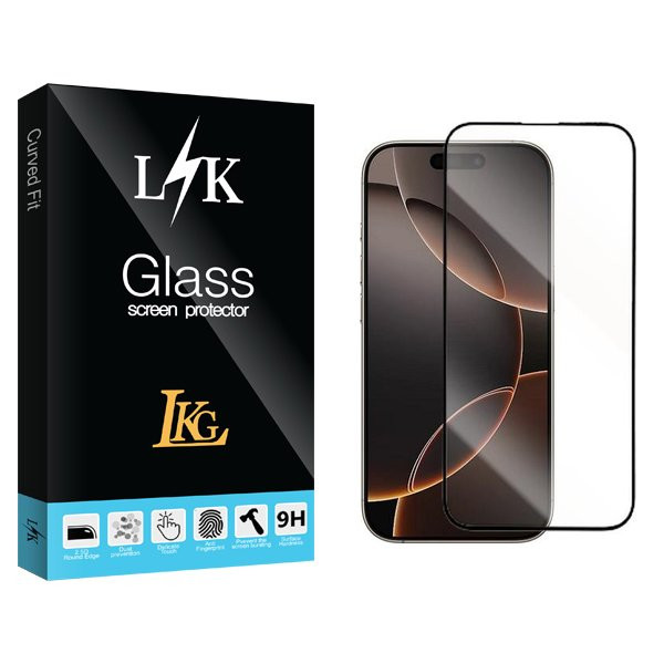 محافظ صفحه نمایش ال کا جی مدل LKKnewpkg مناسب برای گوشی موبایل اپل iPhone 16 Pro Max