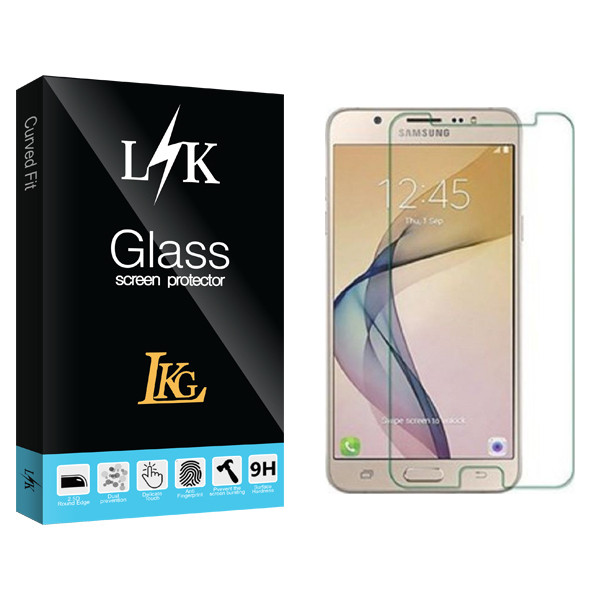 محافظ صفحه نمایش شیشه ای ال کا جی مدل LK Glass مناسب برای گوشی موبایل سامسونگ Galaxy J7 Pro