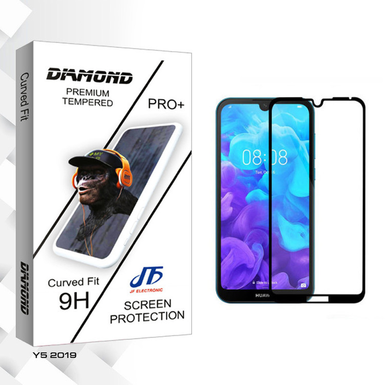 محافظ صفحه نمایش سرامیکی جی اف مدل Diamond glass مناسب برای گوشی موبایل هوآوی Y5 2019