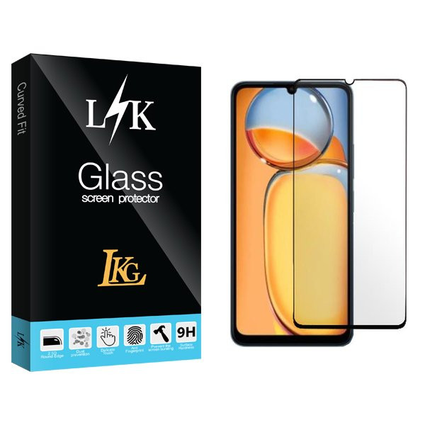 محافظ صفحه نمایش شیشه ای ال کا جی مدل LKK مناسب برای گوشی موبایل شیائومی Poco C65