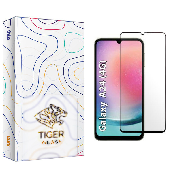 محافظ صفحه نمایش شیشه ای تایگر گلس مدل SAM مناسب برای گوشی موبایل سامسونگ Galaxy A24 4G