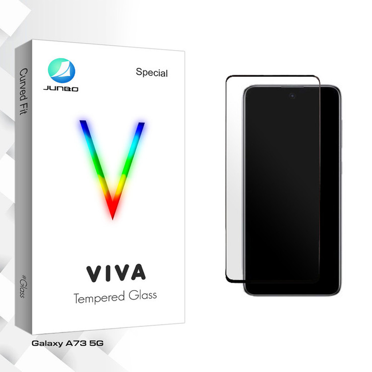 محافظ صفحه نمایش سرامیکی مات جانبو مدل Viva Glass NEW مناسب برای گوشی موبایل سامسونگ Galaxy A73 5G