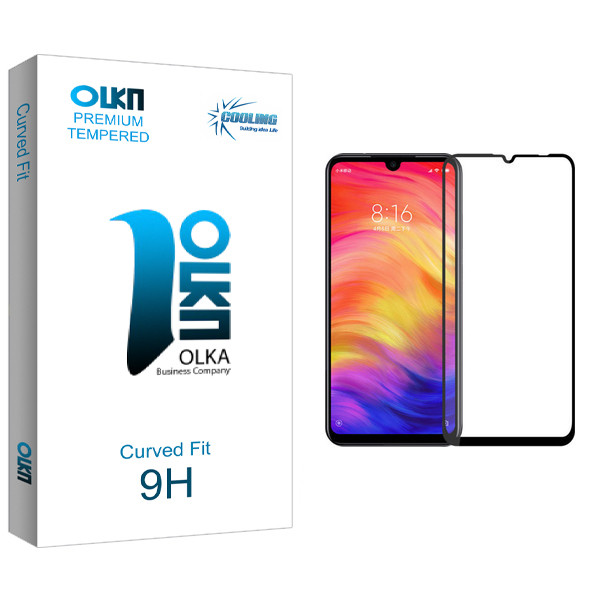 محافظ صفحه نمایش کولینگ مدل Olka glass مناسب برای گوشی موبایل شیائومی Redmi Note 7