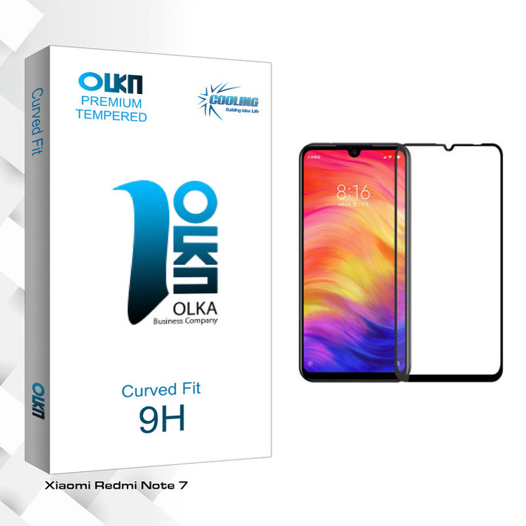 محافظ صفحه نمایش کولینگ مدل Olka glass مناسب برای گوشی موبایل شیائومی Redmi Note 7