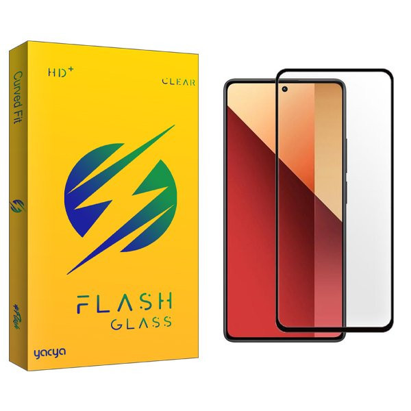 محافظ صفحه نمایش یاکیا مدل Yca FullGlue مناسب برای گوشی موبایل شیائومی Redmi Note 13 4G