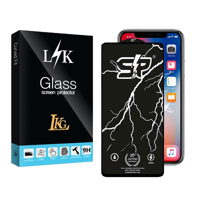 محافظ صفحه نمایش ال کا جی مدل اس پی مناسب برای گوشی موبایل اپل iPhone 11 Pro Max