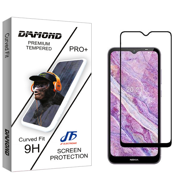 محافظ صفحه نمایش جی اف مدل Diamond مناسب برای گوشی موبایل نوکیا C10