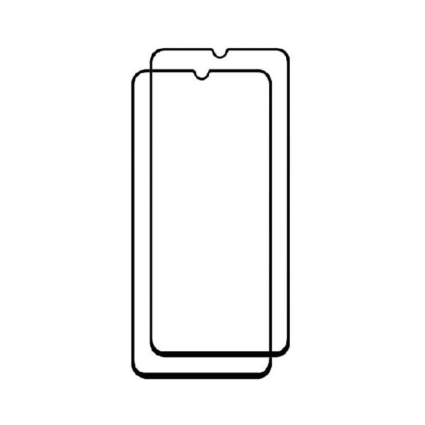 محافظ صفحه نمایش اسپایدر مدل FL مناسب برای گوشی موبایل سامسونگ Galaxy A12 بسته دو عددی
