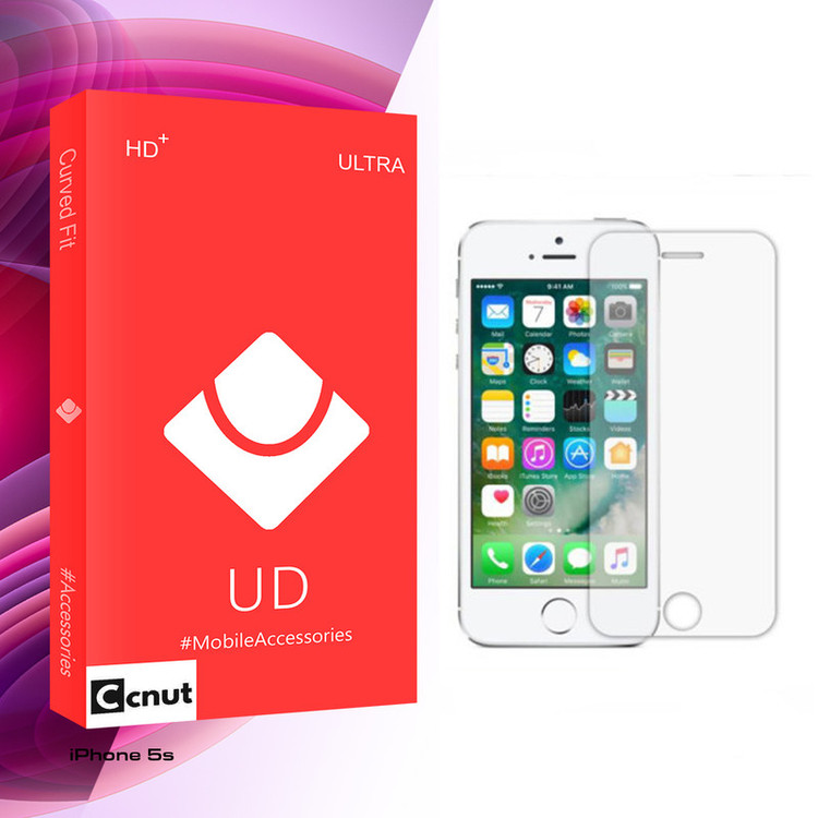 محافظ صفحه نمایش کوکونات مدل UD Glass مناسب برای گوشی موبایل اپل iPhone 5s