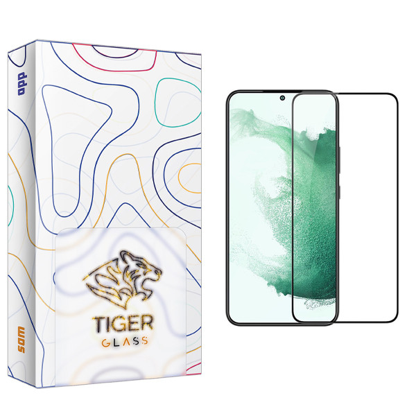 محافظ صفحه نمایش شیشه ای تایگر گلس مدل APL2 FLGL مناسب برای گوشی موبایل سامسونگ Galaxy S22