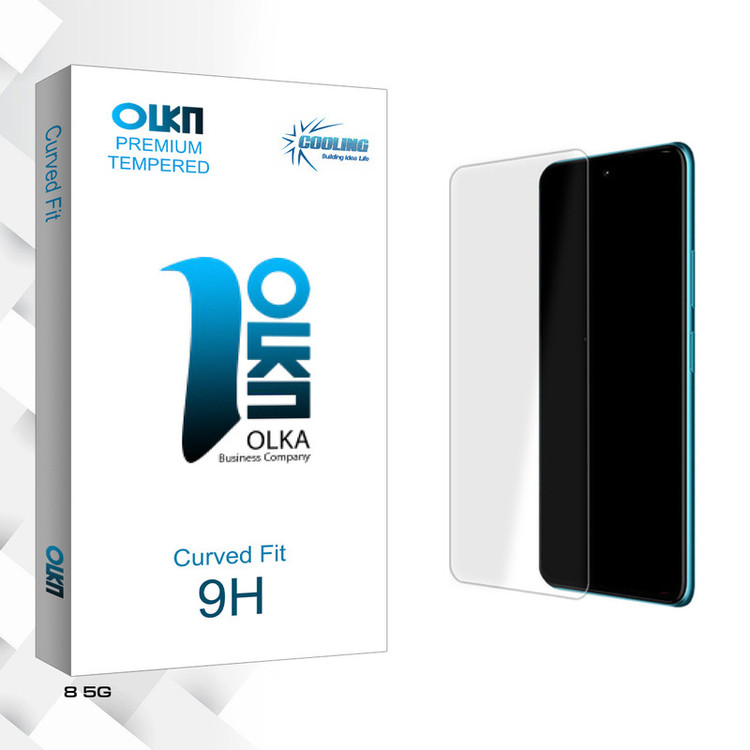 محافظ صفحه نمایش شیشه ای کولینگ مدل Olka Glass مناسب برای گوشی موبایل ریلمی 8 5G