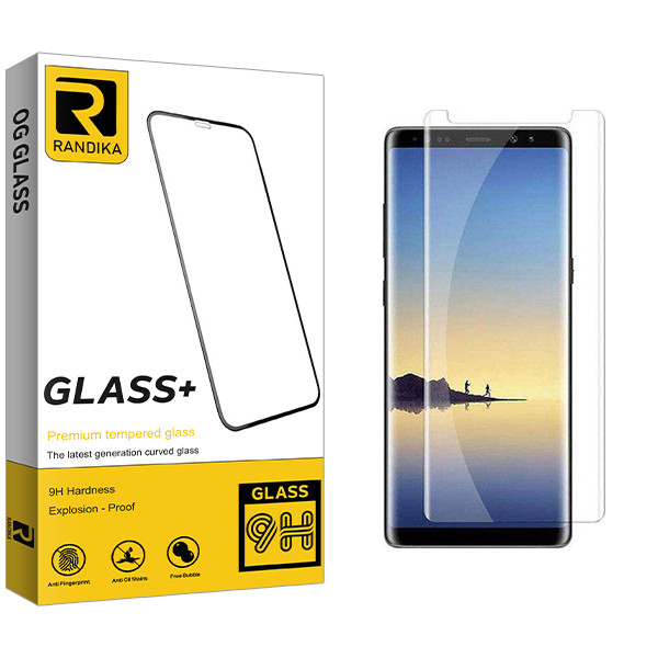 محافظ صفحه نمایش راندیکا مدل RK UV مناسب برای گوشی موبایل سامسونگ Galaxy Note 8