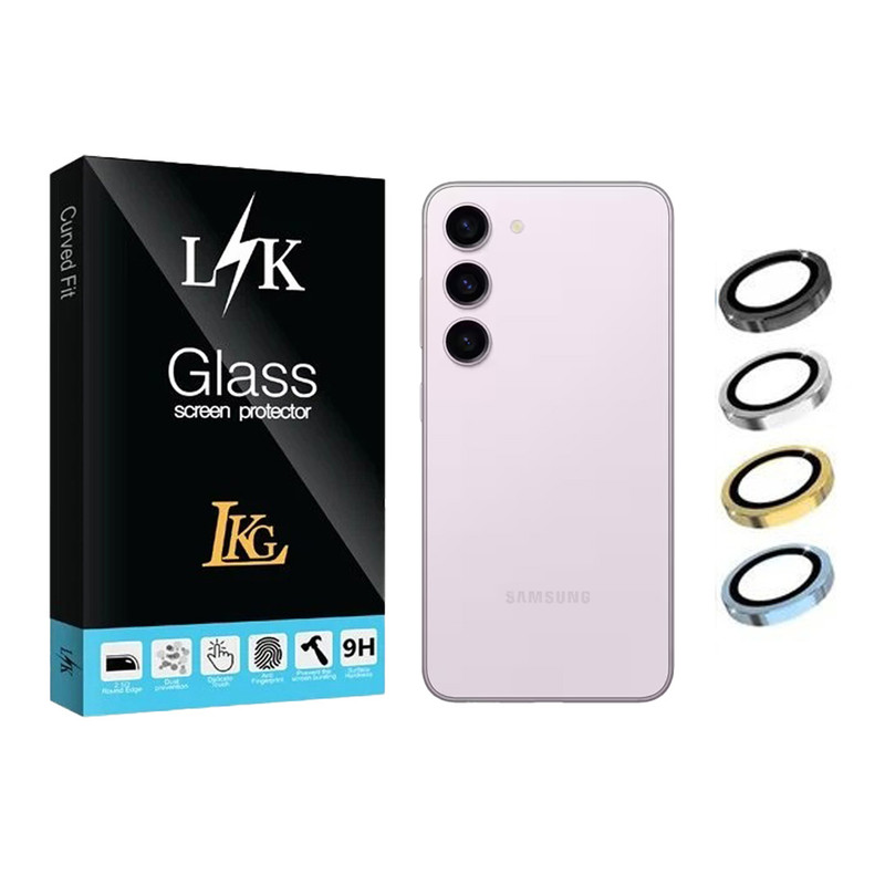 محافظ لنز گوشی ال کا جی مدل LKK Ringi مناسب برای گوشی موبایل سامسونگ Galaxy S25
