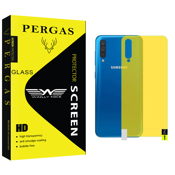 محافظ پشت گوشی وایلی نایس مدل Pergas Glass مناسب برای گوشی موبایل سامسونگ A50