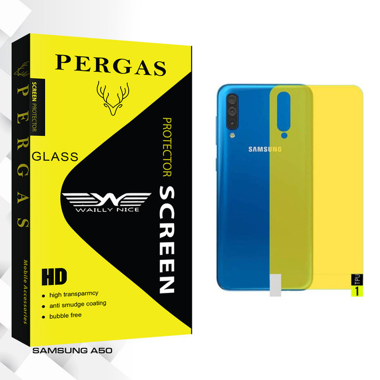محافظ پشت گوشی وایلی نایس مدل Pergas Glass مناسب برای گوشی موبایل سامسونگ A50