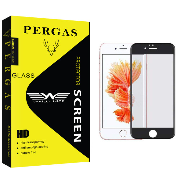 محافظ صفحه نمایش وایلی نایس مدل Pergas Glass مناسب برای گوشی اپل موبایل iphone 6 / 7 / 8 / SE2