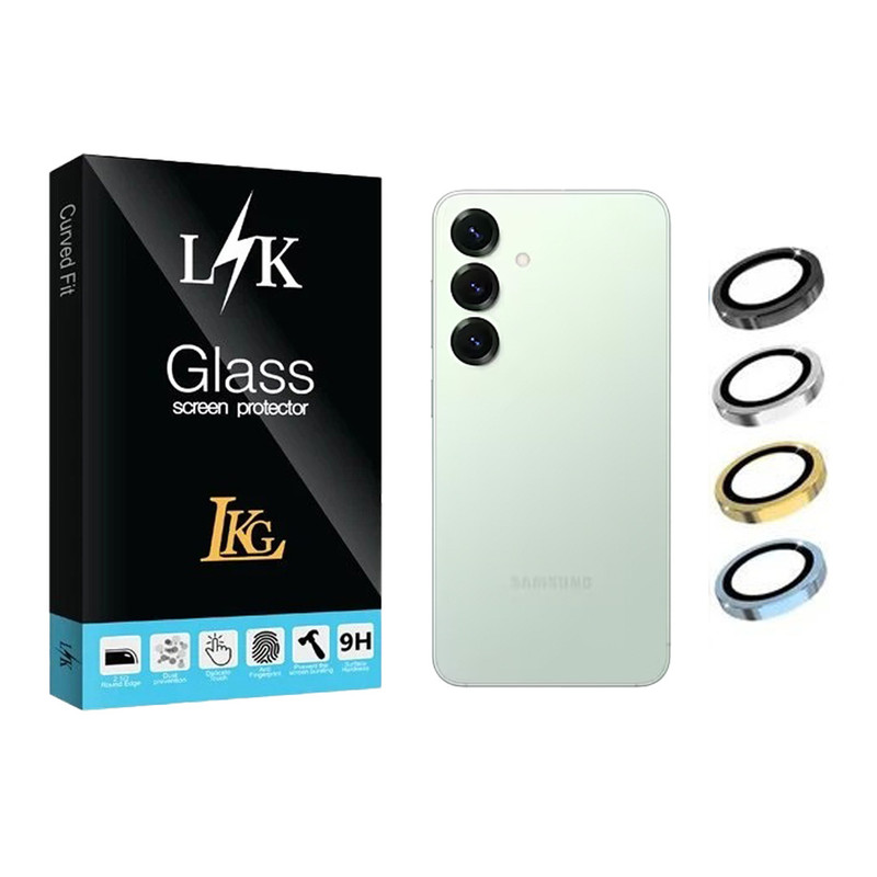 محافظ لنز گوشی ال کا جی مدل LKK Ringi مناسب برای گوشی موبایل سامسونگ Galaxy S25 Plus