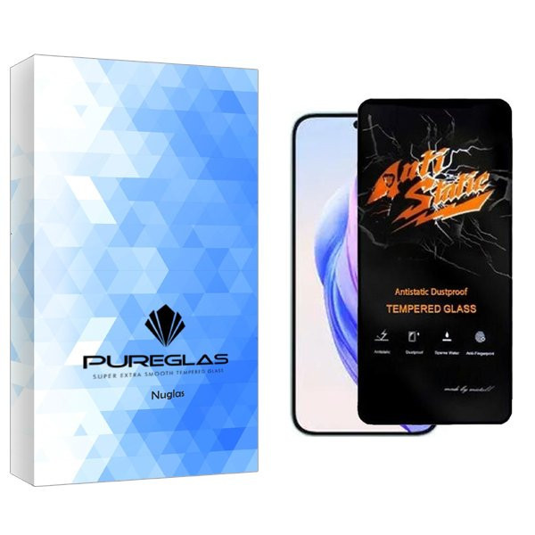محافظ صفحه نمایش پیور گلس مدل NueGlas Antistatic مناسب برای گوشی موبایل آنر X50i Plus