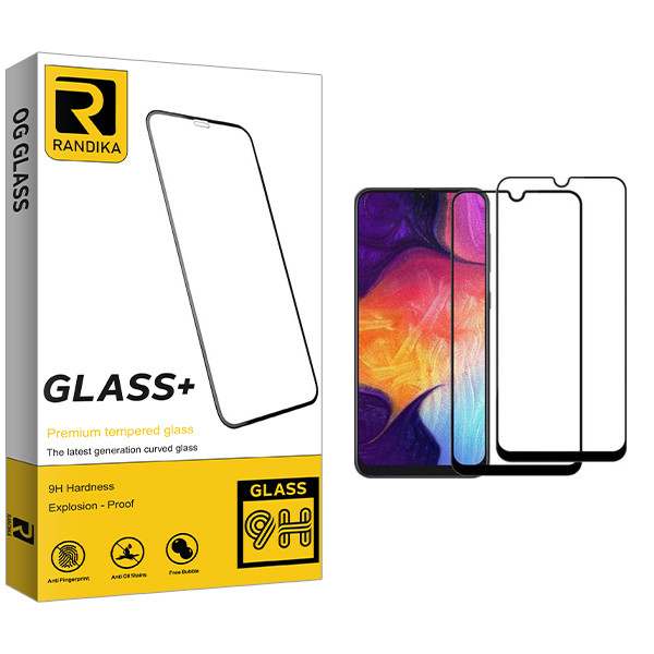 محافظ صفحه نمایش راندیکا مدل GLD مناسب برای گوشی موبایل سامسونگ Galaxy M20 بسته دو عددی
