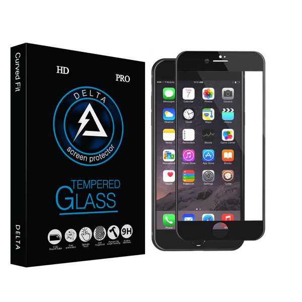 محافظ صفحه نمایش دلتا مدل Fit مناسب برای گوشی موبایل اپل Iphone 8 plus