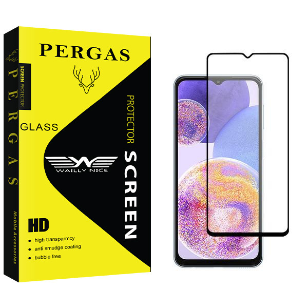 محافظ صفحه نمایش سرامیکی وایلی نایس مدل Pergas مناسب برای گوشی موبایل سامسونگ Galaxy A23