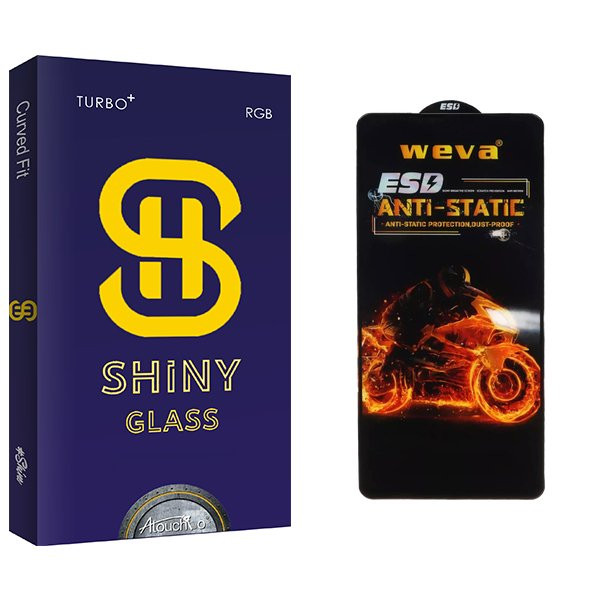 محافظ صفحه نمایش آتوچبو مدل Shiny Weva ESD مناسب برای گوشی موبایل شیائومی Black Shark 4