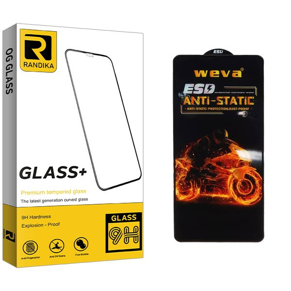 محافظ صفحه نمایش راندیکا مدل RK Weva ESD مناسب برای گوشی موبایل شیائومی Redmi K40/K40 Pro/K40 Pro Plus/K40s/K30/K30s/K30i/K30 Pro/K30 Ultra