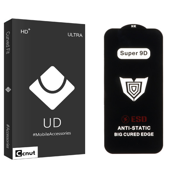 محافظ صفحه نمایش کوکونات مدل Super 9D UDB مناسب برای گوشی موبایل شیائومی Redmi Note 8 Pro / Poco M3 / Redmi 9T