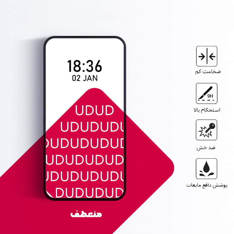محافظ صفحه نمایش سرامیکی کوکونات مدل UD مناسب برای گوشی موبایل اوپو A96