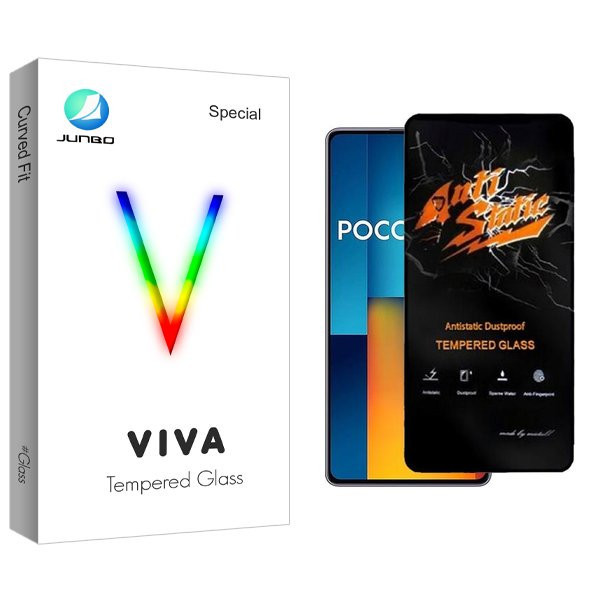 محافظ صفحه نمایش جانبو مدل Viva Antistatic مناسب برای گوشی موبایل شیائومی Poco M6 Pro 5G
