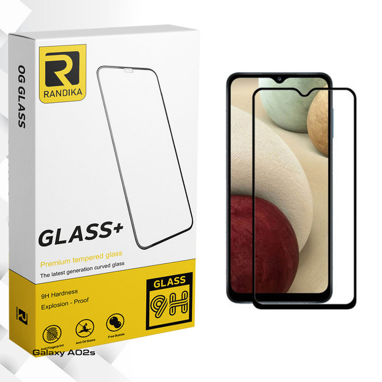 محافظ صفحه نمایش سرامیکی راندیکا مدل Randika Glass مناسب برای گوشی موبایل سامسونگ Galaxy A02s