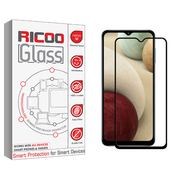 محافظ صفحه نمایش سرامیکی ریکو مدل Ricoo Glass مناسب برای گوشی موبایل سامسونگ Galaxy A02s